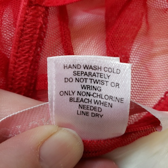 Victoria's Secret Red & Pink Babydoll Lingerie - Picture 5 of 5